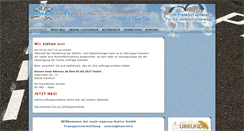 Desktop Screenshot of main-express-kurier.de